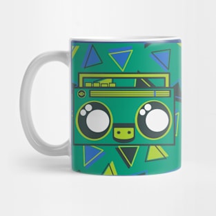 BOOMBOXIE: green nostalgia Mug